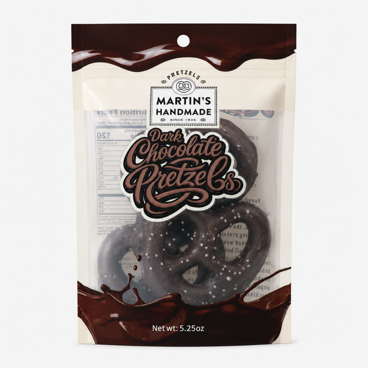 Dark Chocolate Covered Pretzels 3pk