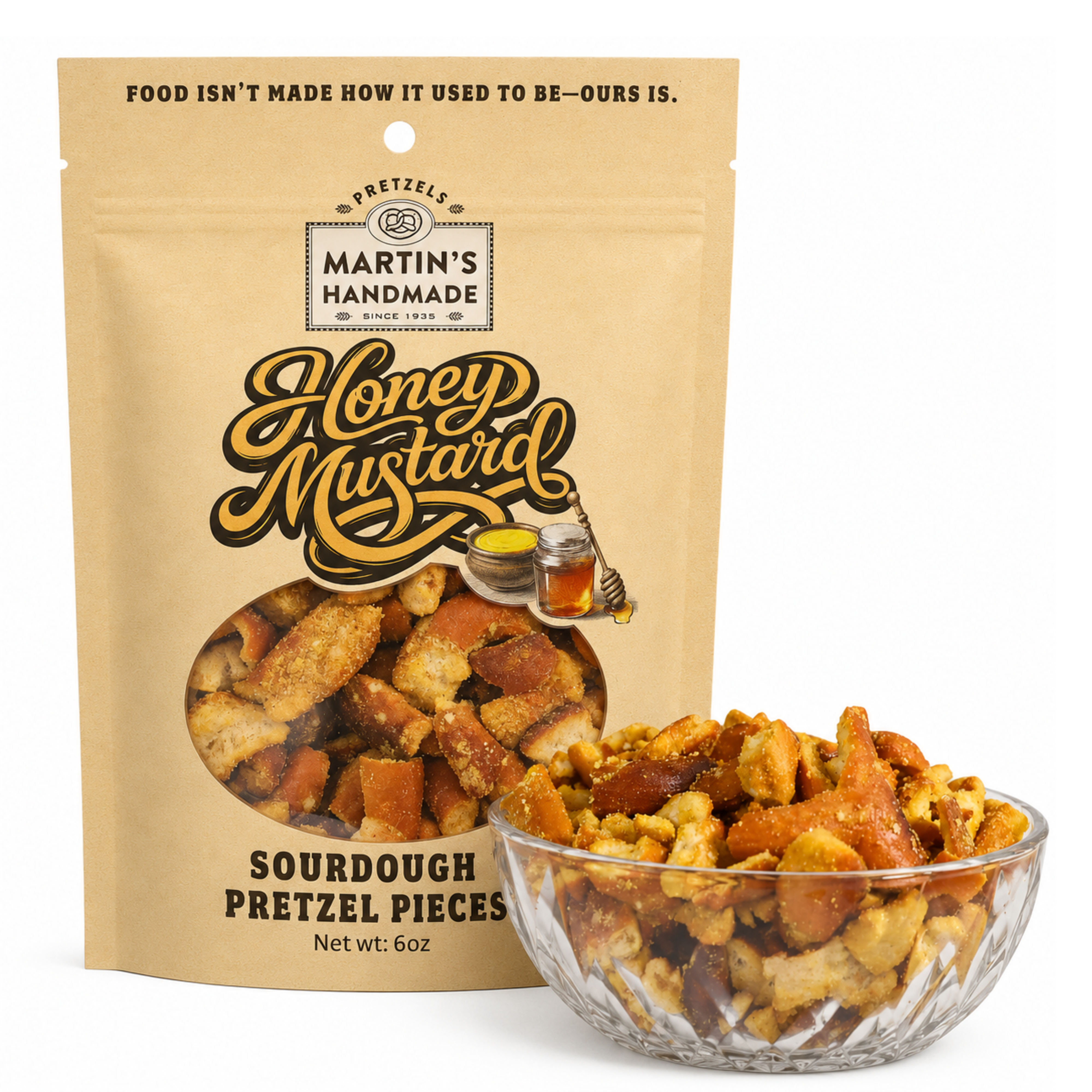 Flavored Pretzel Pieces 6oz