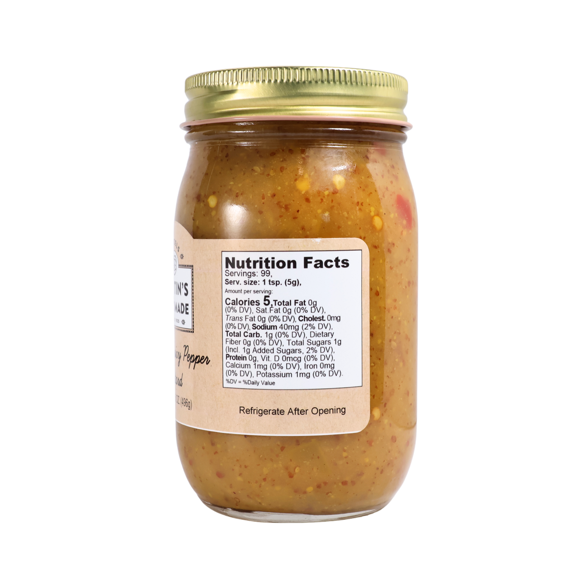 Sweet & Spicy Pepper Mustard