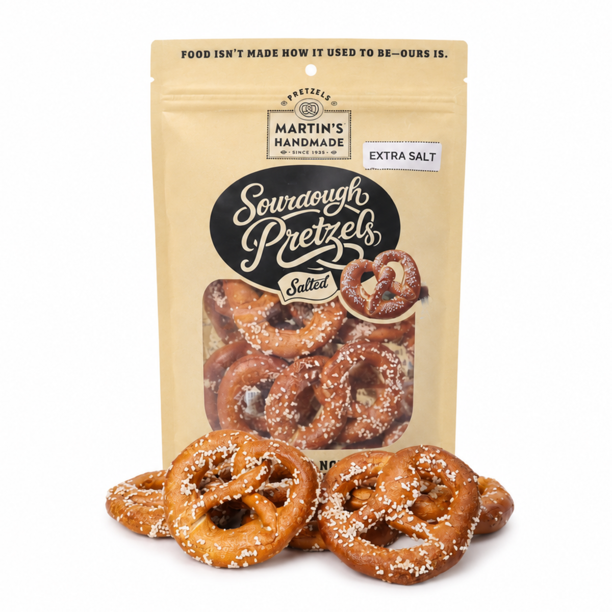 Extra Salt Pretzels 8oz