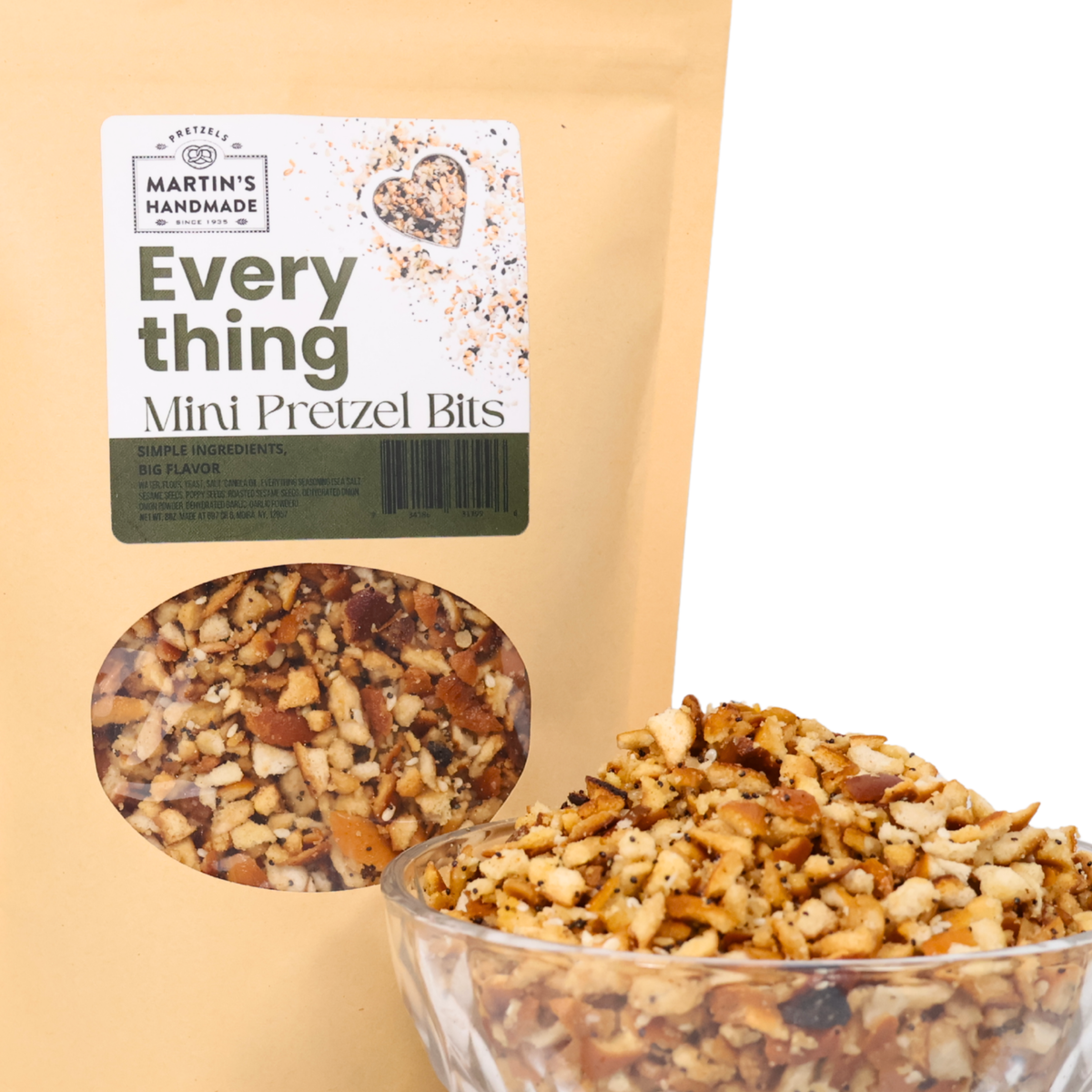 Everything Seasoned Mini Pretzel Bits 8oz