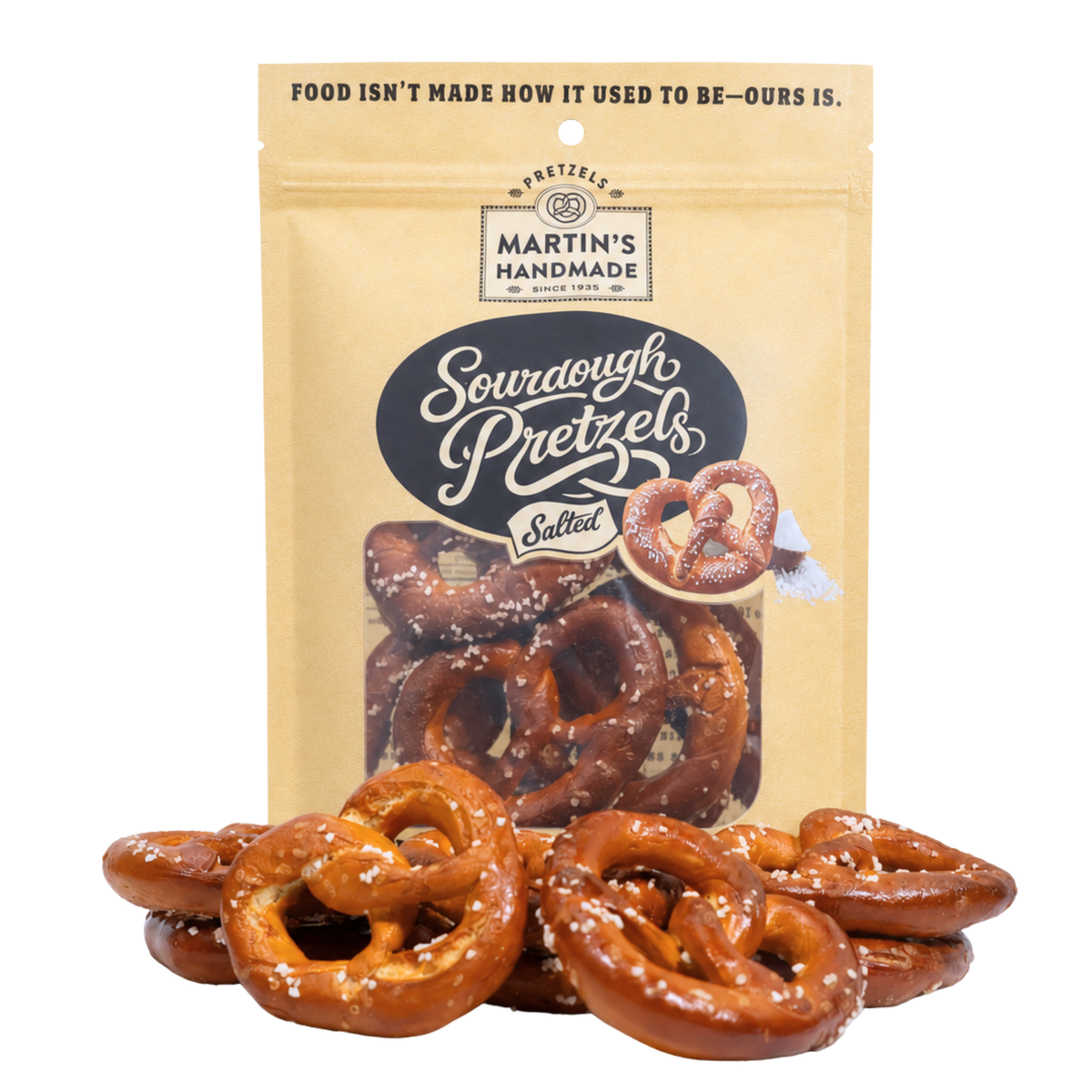 Salted Sourdough Pretzels 8oz