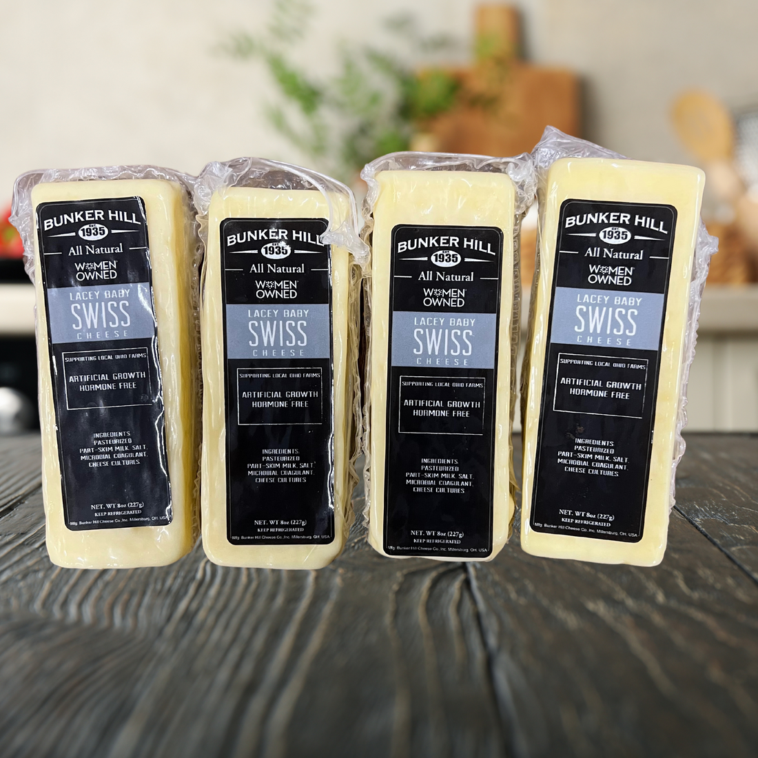 Lacey Baby Swiss Cheese (8 oz Bar)