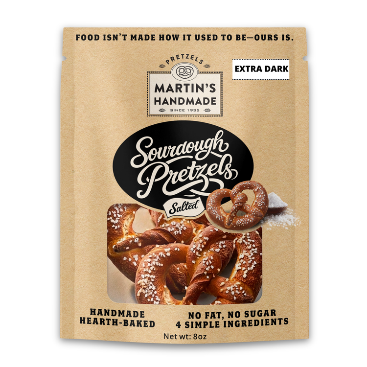 Extra Dark Pretzels 8oz