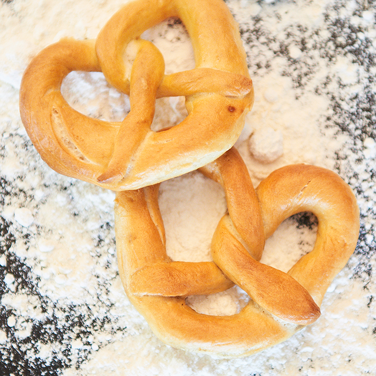 Handmade Sourdough Pretzels - No Salt