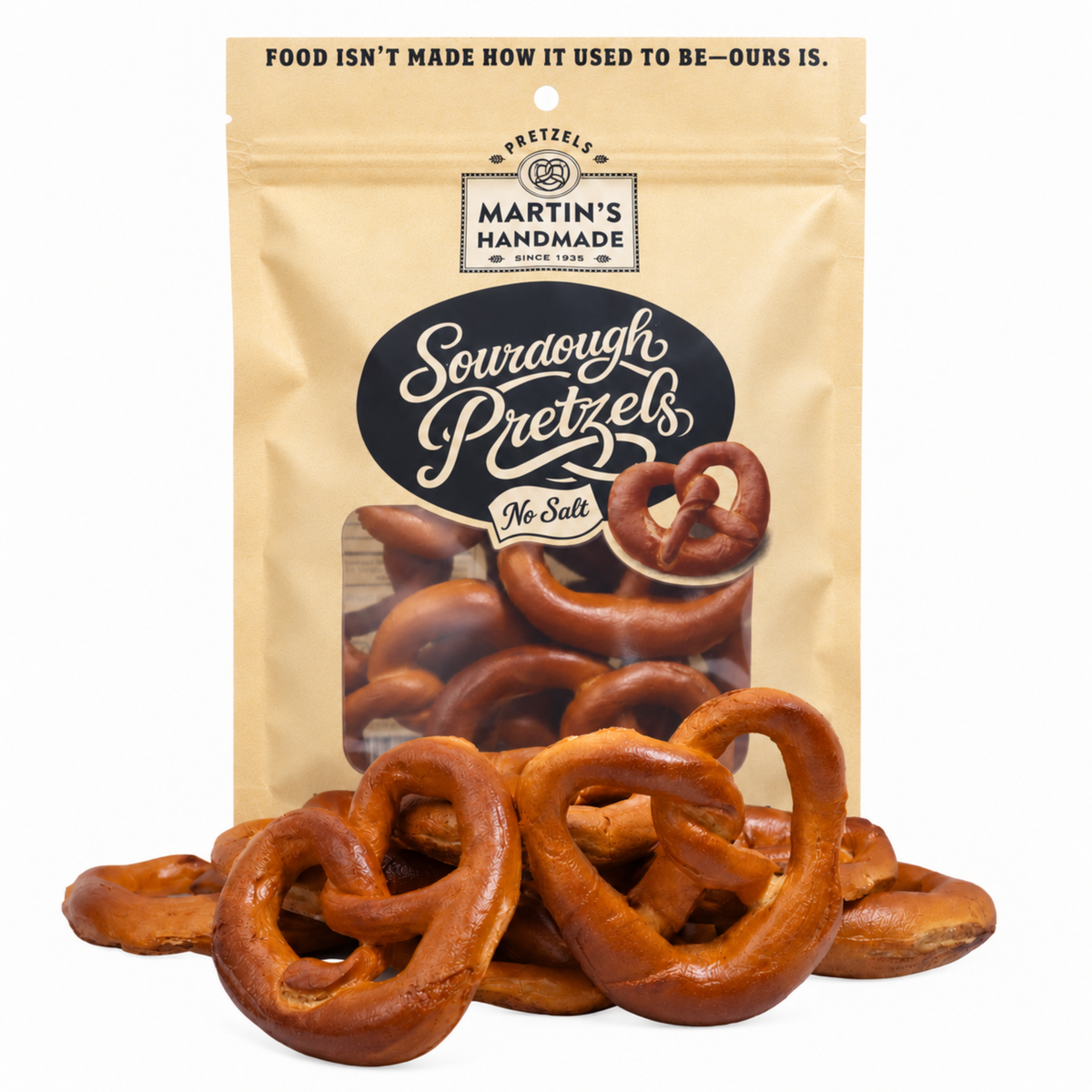 No Salt Pretzels 8oz