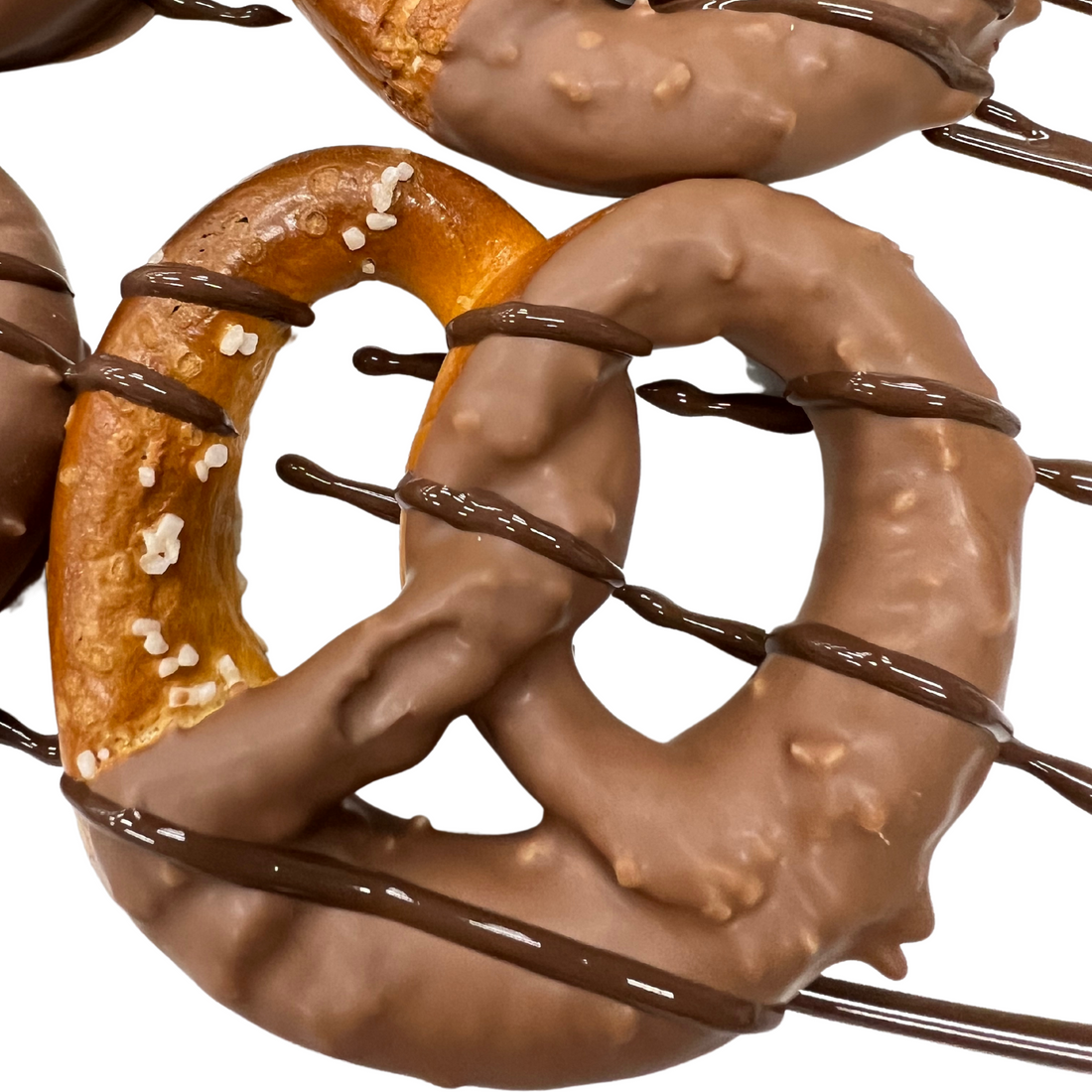 Hand-Dipped Milk Chocolate Covered Pretzels