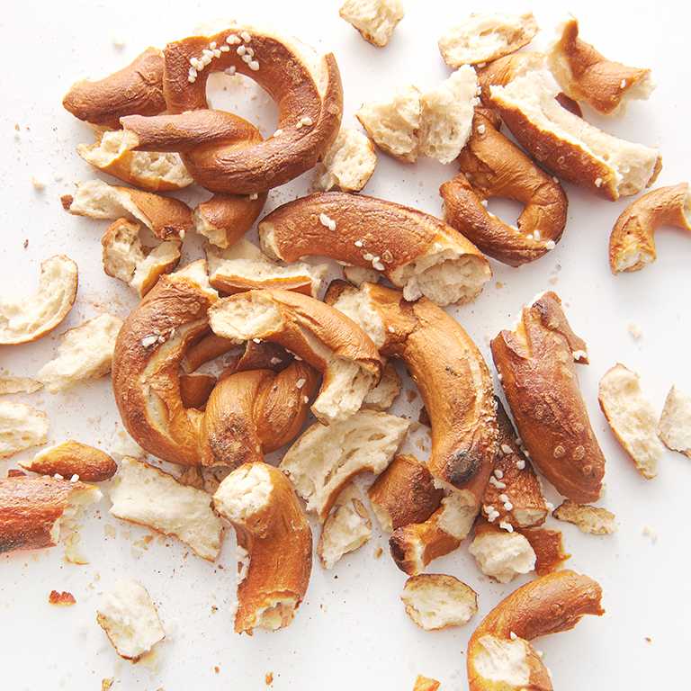 Handmade Sourdough Pretzel Pieces