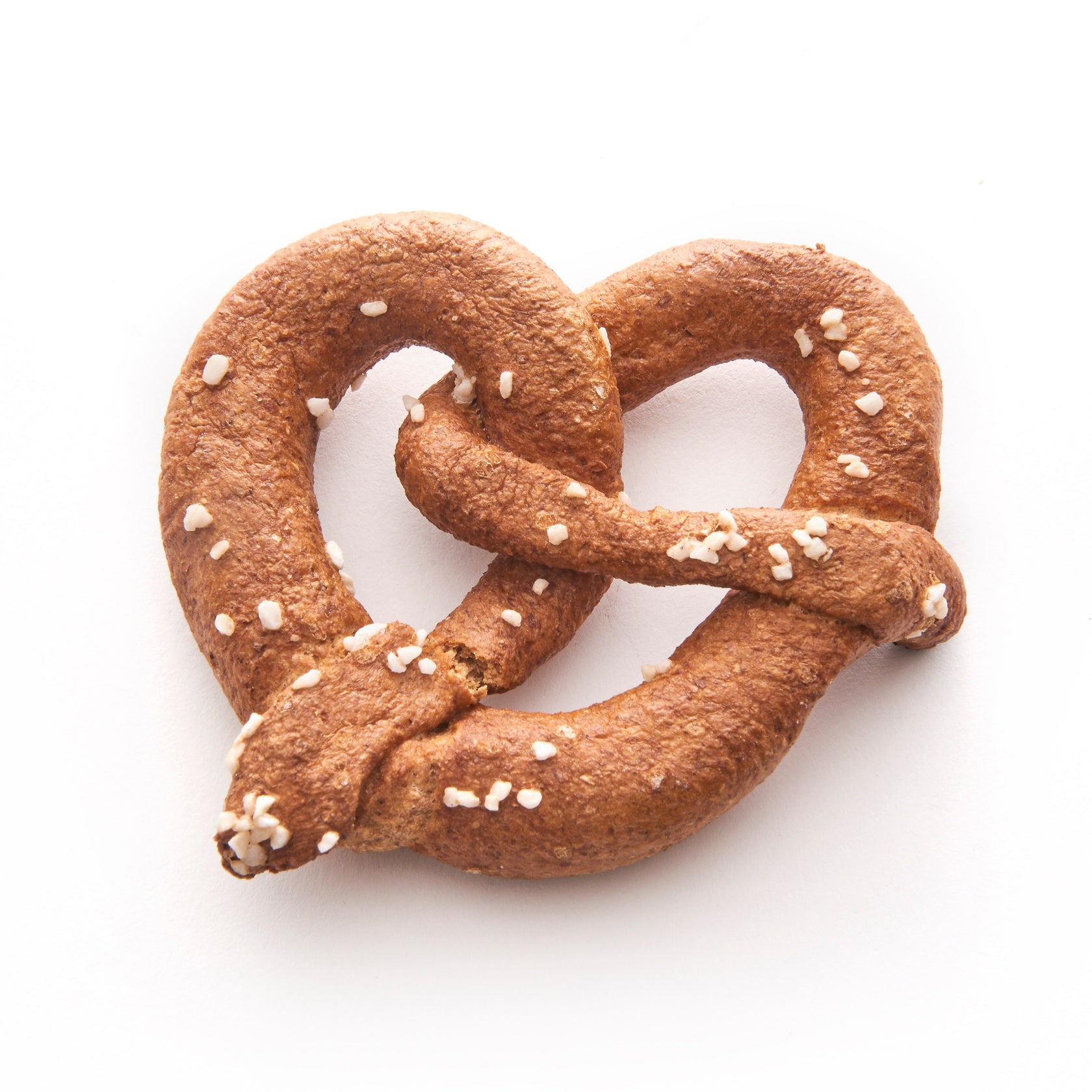 Our whole wheat pretzel is made with 100 whole wheat flour. Martin's